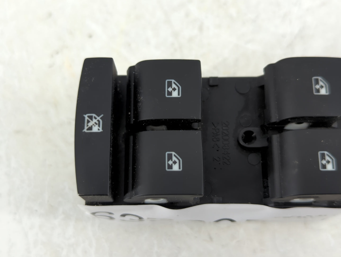 2015-2019 Chevrolet Sonic Master Power Window Switch Replacement Driver Side Left Fits OEM Used Auto Parts - Oemusedautopart