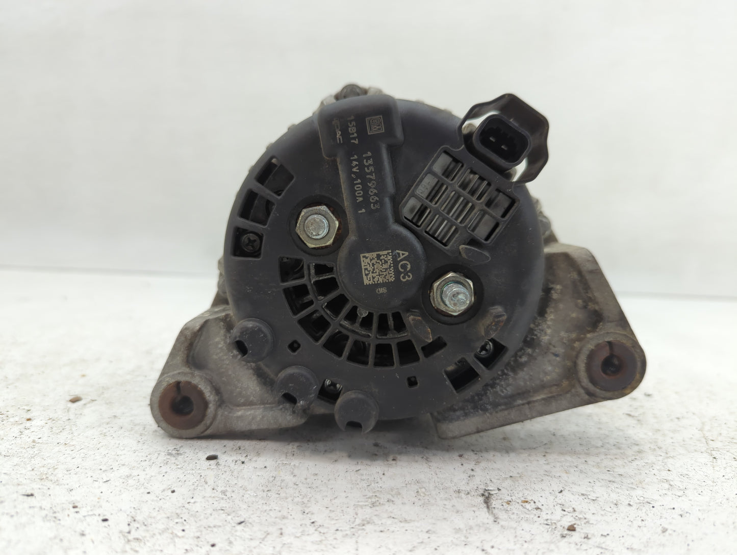 2012-2019 Chevrolet Sonic Alternator Replacement Generator Charging Assembly Engine OEM P/N:13579663 Fits OEM Used Auto Part