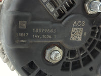 2012-2019 Chevrolet Sonic Alternator Replacement Generator Charging Assembly Engine OEM P/N:13579663 Fits OEM Used Auto Part