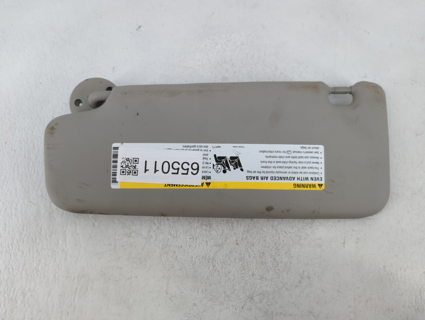 2012-2019 Chevrolet Sonic Sun Visor Shade Replacement Passenger Right Mirror Fits Fits 2012 2013 2014 2015 2016 2017 2018 20