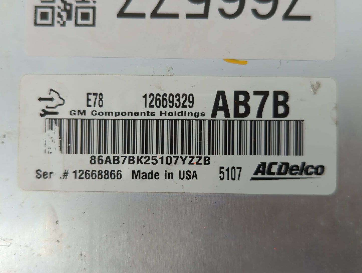 2012-2016 Chevrolet Sonic PCM Engine Control Computer ECU ECM PCU OEM P/N:12668866 12669329 Fits OEM Used Auto Parts - Oemus