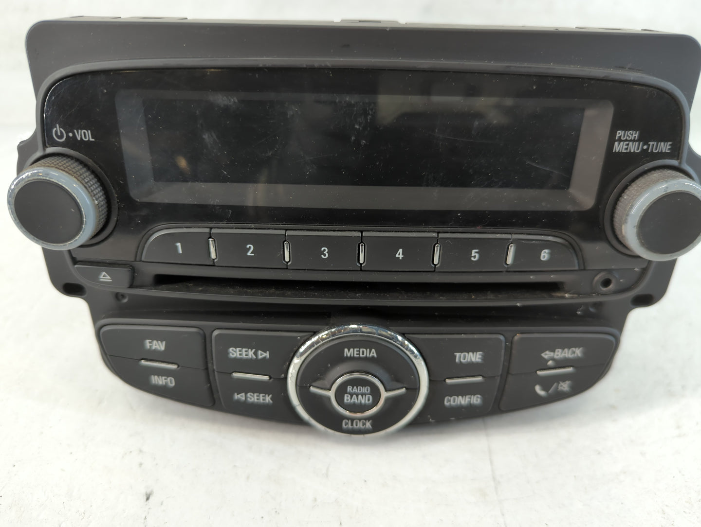 2015 Chevrolet Sonic Radio AM FM Cd Player Receiver Replacement P/N:94533602 Fits OEM Used Auto Parts - Oemusedautoparts1.co