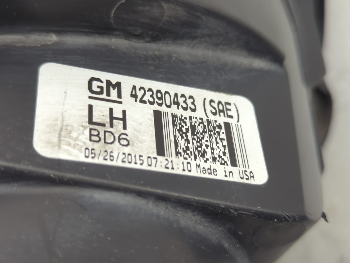 2012-2015 Chevrolet Sonic Driver Left Oem Head Light Headlight Lamp - Oemusedautoparts1.com