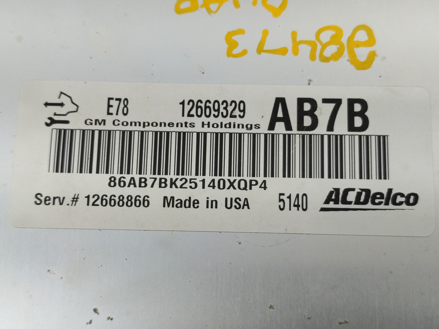 2012-2016 Chevrolet Sonic PCM Engine Control Computer ECU ECM PCU OEM Fits Fits 2011 2012 2013 2014 2015 2016 OEM Used Auto 