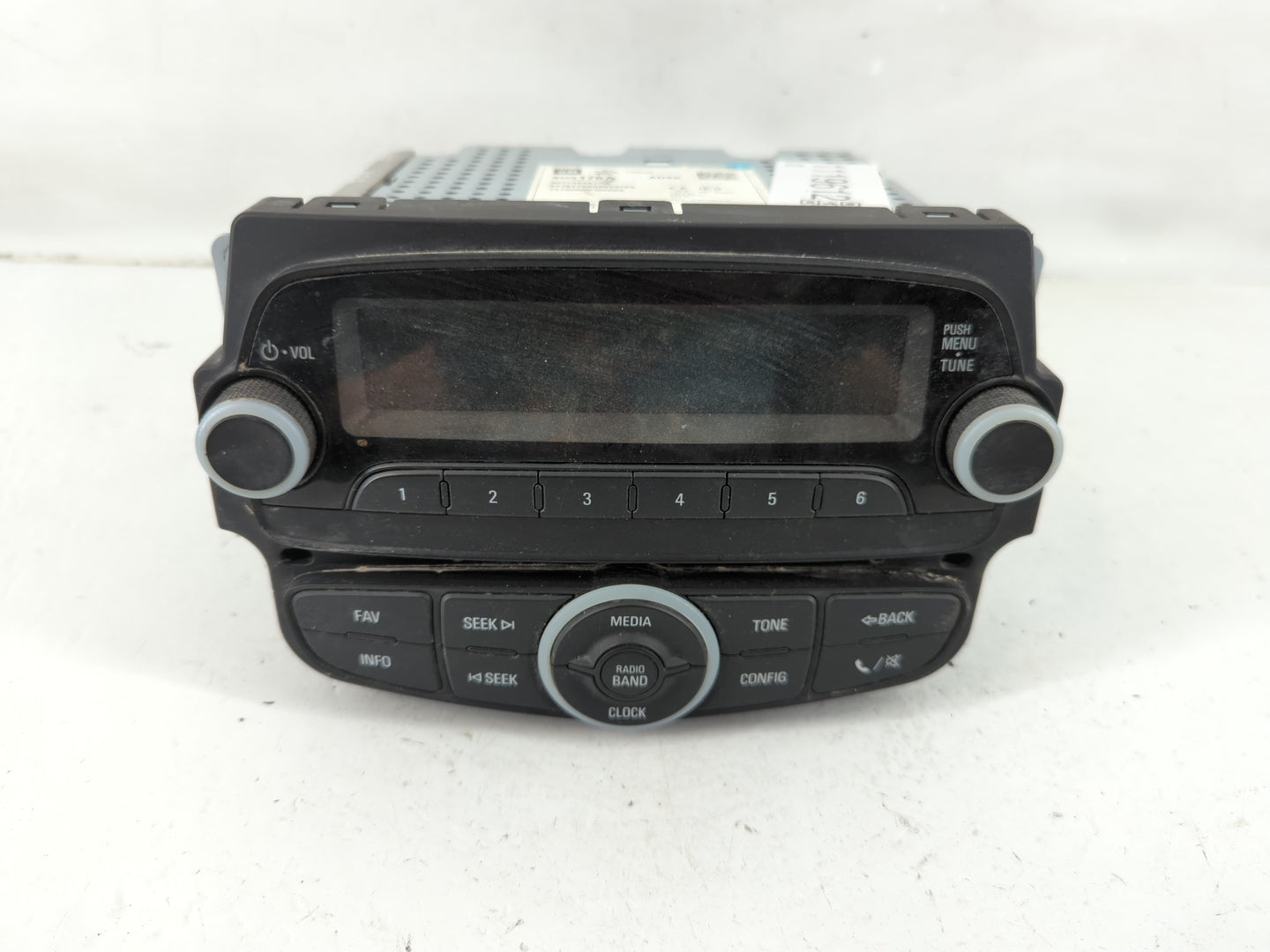 2015 Chevrolet Spark Radio AM FM Cd Player Receiver Replacement P/N:94531767 Fits OEM Used Auto Parts - Oemusedautoparts1.co