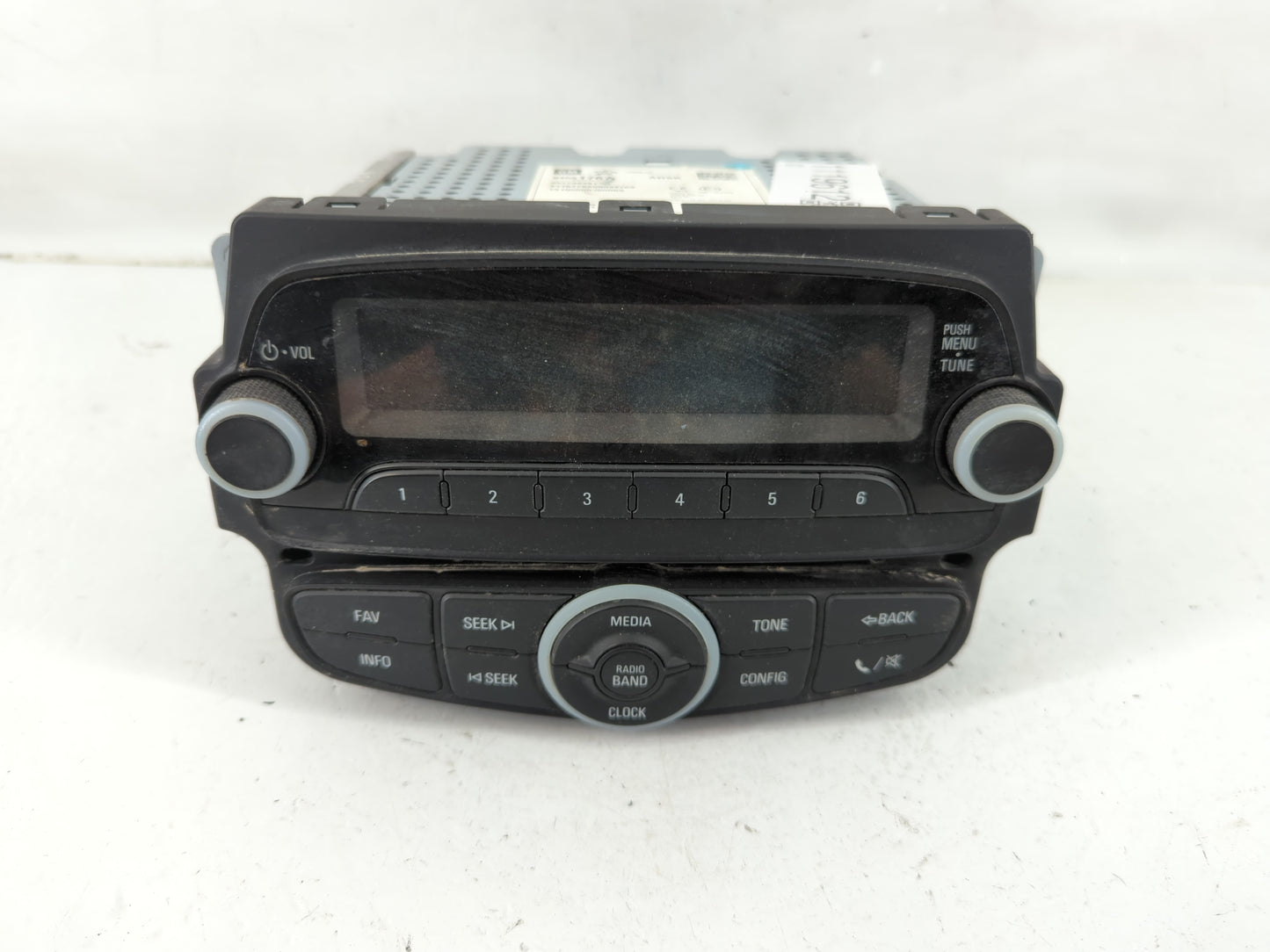 2015 Chevrolet Spark Radio AM FM Cd Player Receiver Replacement P/N:94531767 Fits OEM Used Auto Parts - Oemusedautoparts1.co