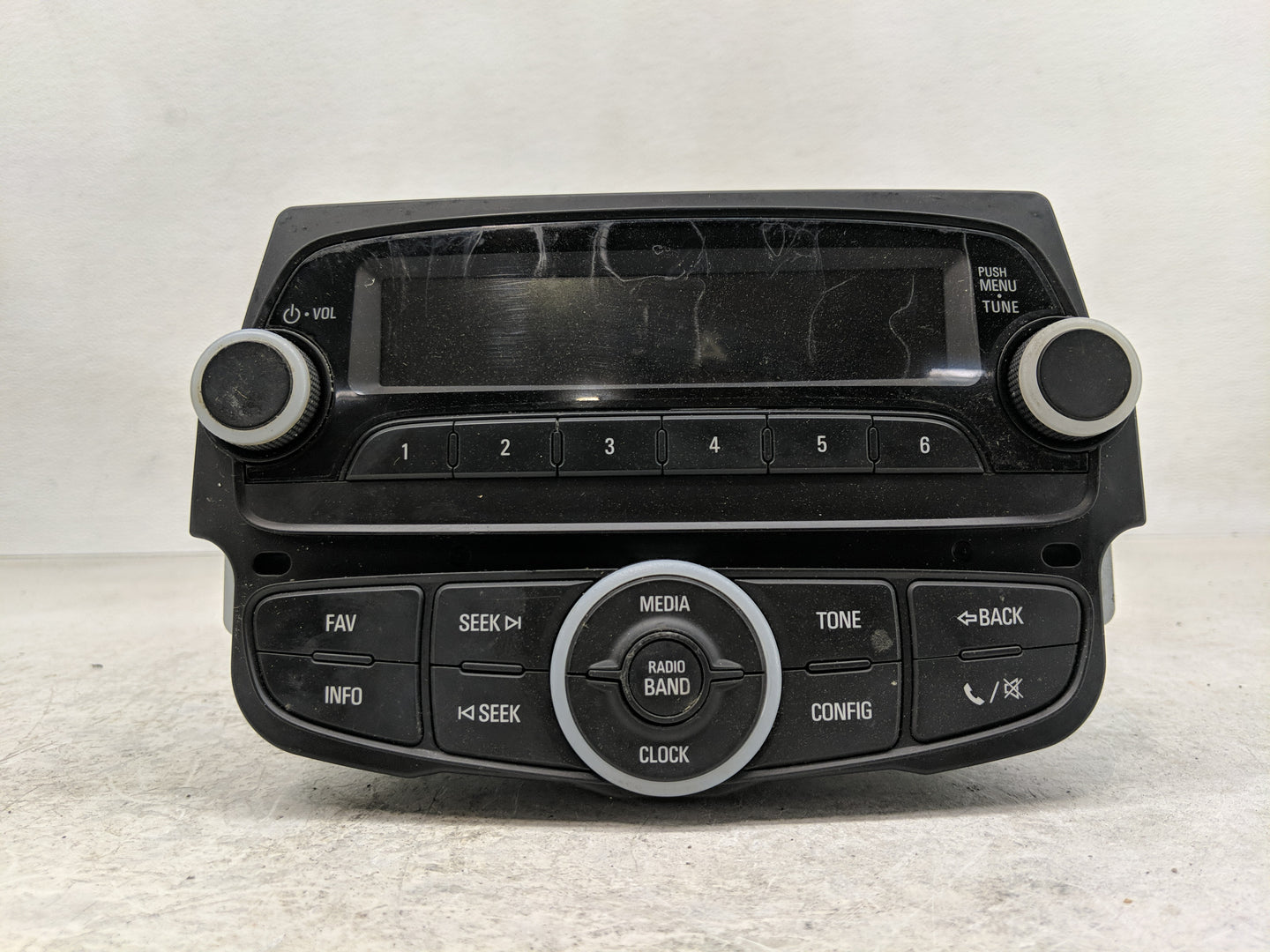 2014-2015 Chevrolet Spark Radio AM FM Cd Player Receiver Replacement P/N:94522210 Fits Fits 2014 2015 OEM Used Auto Parts - 