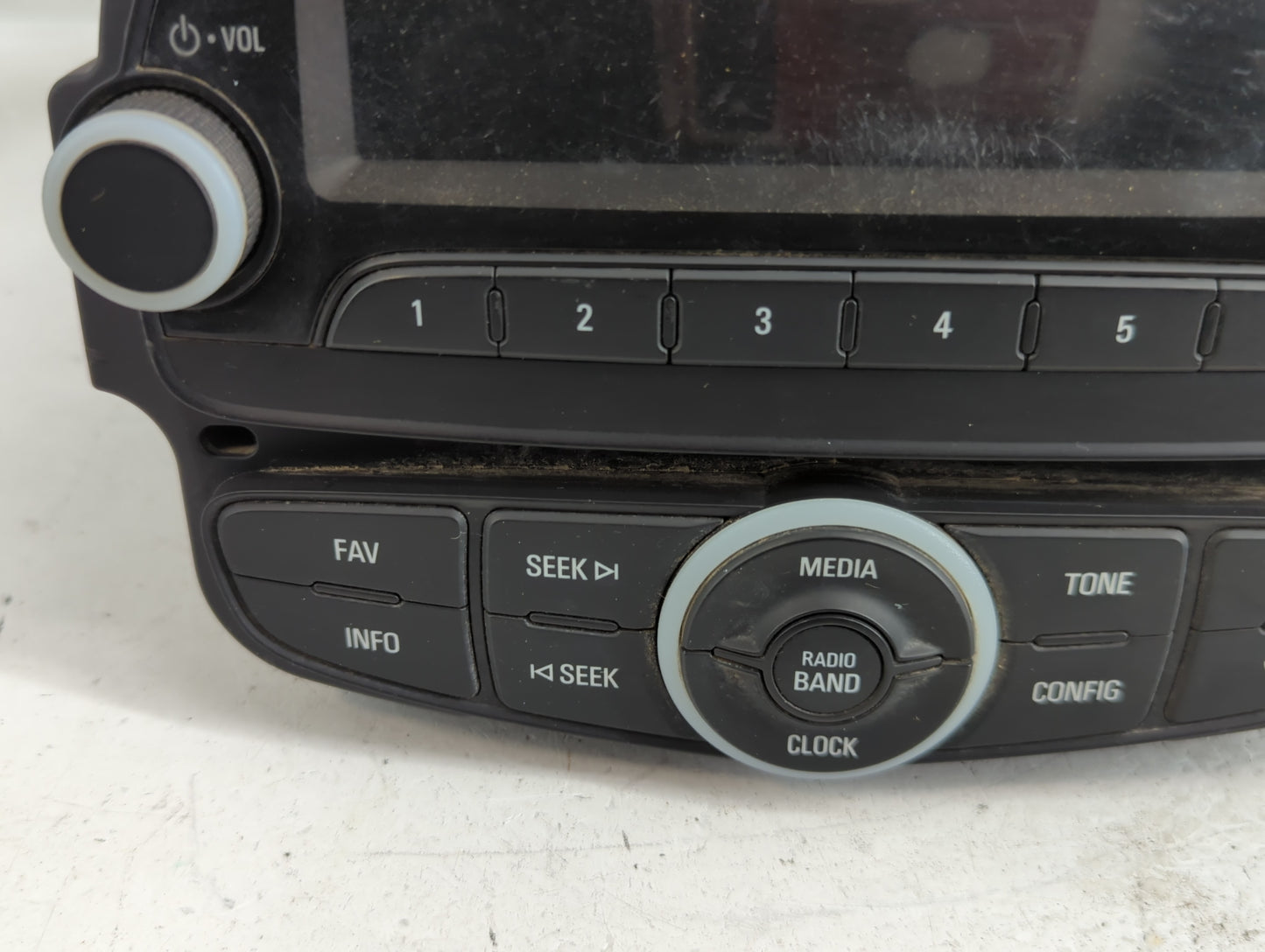 2015 Chevrolet Spark Radio AM FM Cd Player Receiver Replacement P/N:94531767 Fits OEM Used Auto Parts - Oemusedautoparts1.co
