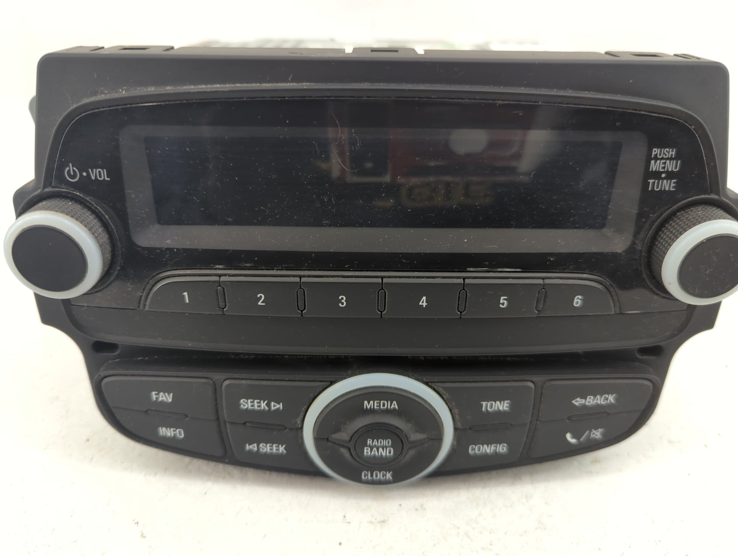 2014-2015 Chevrolet Spark Radio AM FM Cd Player Receiver Replacement P/N:94522210 Fits Fits 2014 2015 OEM Used Auto Parts - 