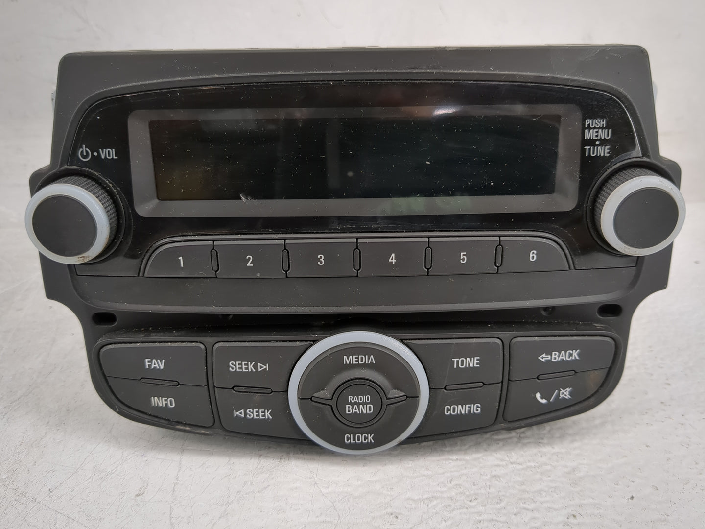 2015 Chevrolet Spark Radio AM FM Cd Player Receiver Replacement P/N:94531767 Fits OEM Used Auto Parts - Oemusedautoparts1.co