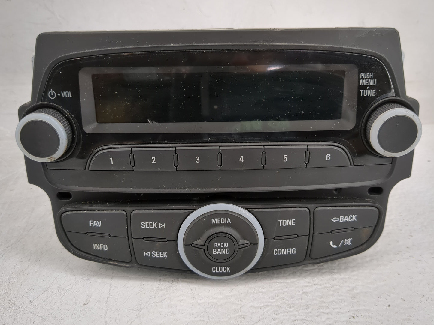 2015 Chevrolet Spark Radio AM FM Cd Player Receiver Replacement P/N:94531767 Fits OEM Used Auto Parts - Oemusedautoparts1.co