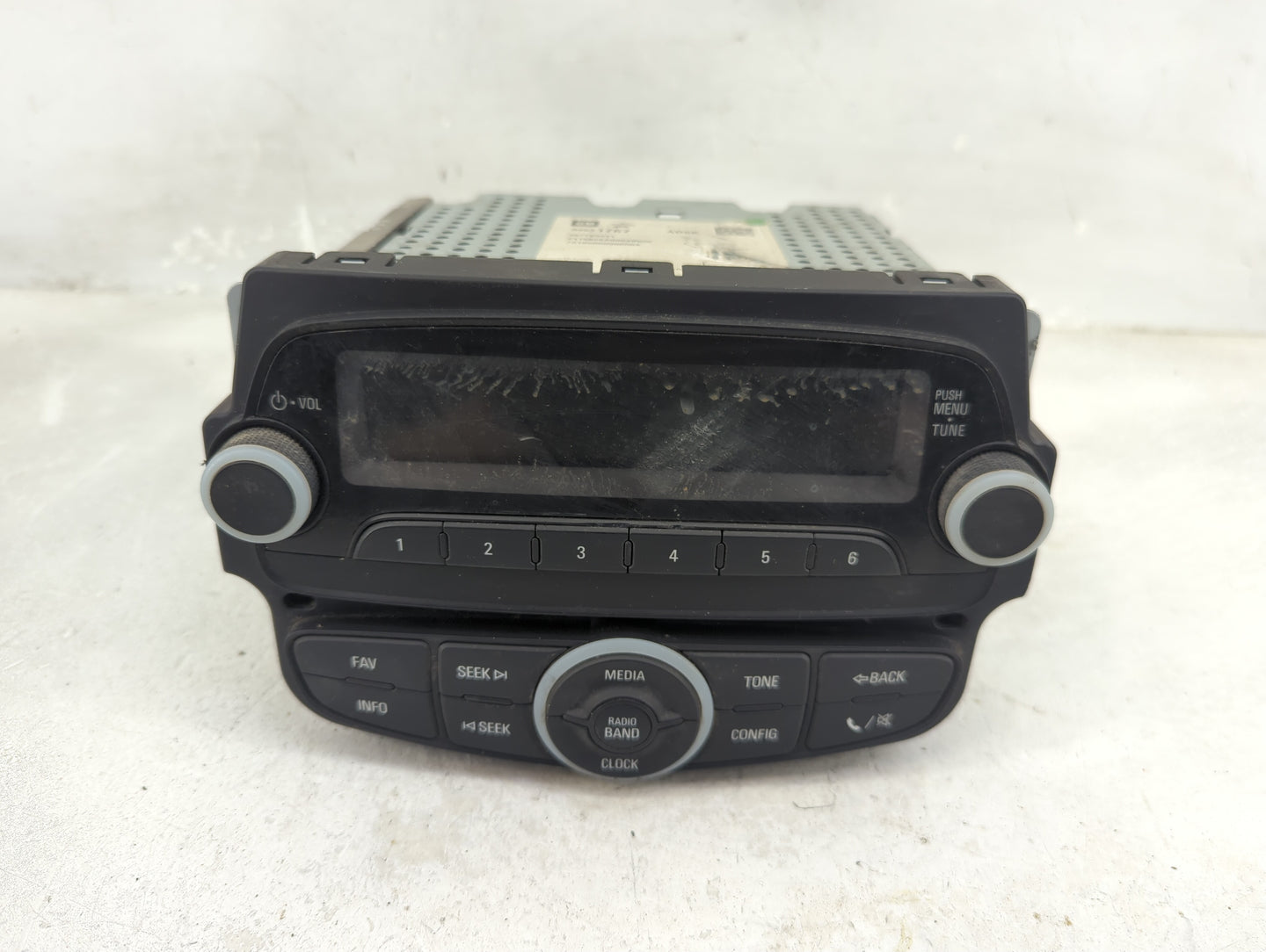 2015 Chevrolet Spark Radio AM FM Cd Player Receiver Replacement P/N:94531767 Fits OEM Used Auto Parts - Oemusedautoparts1.co