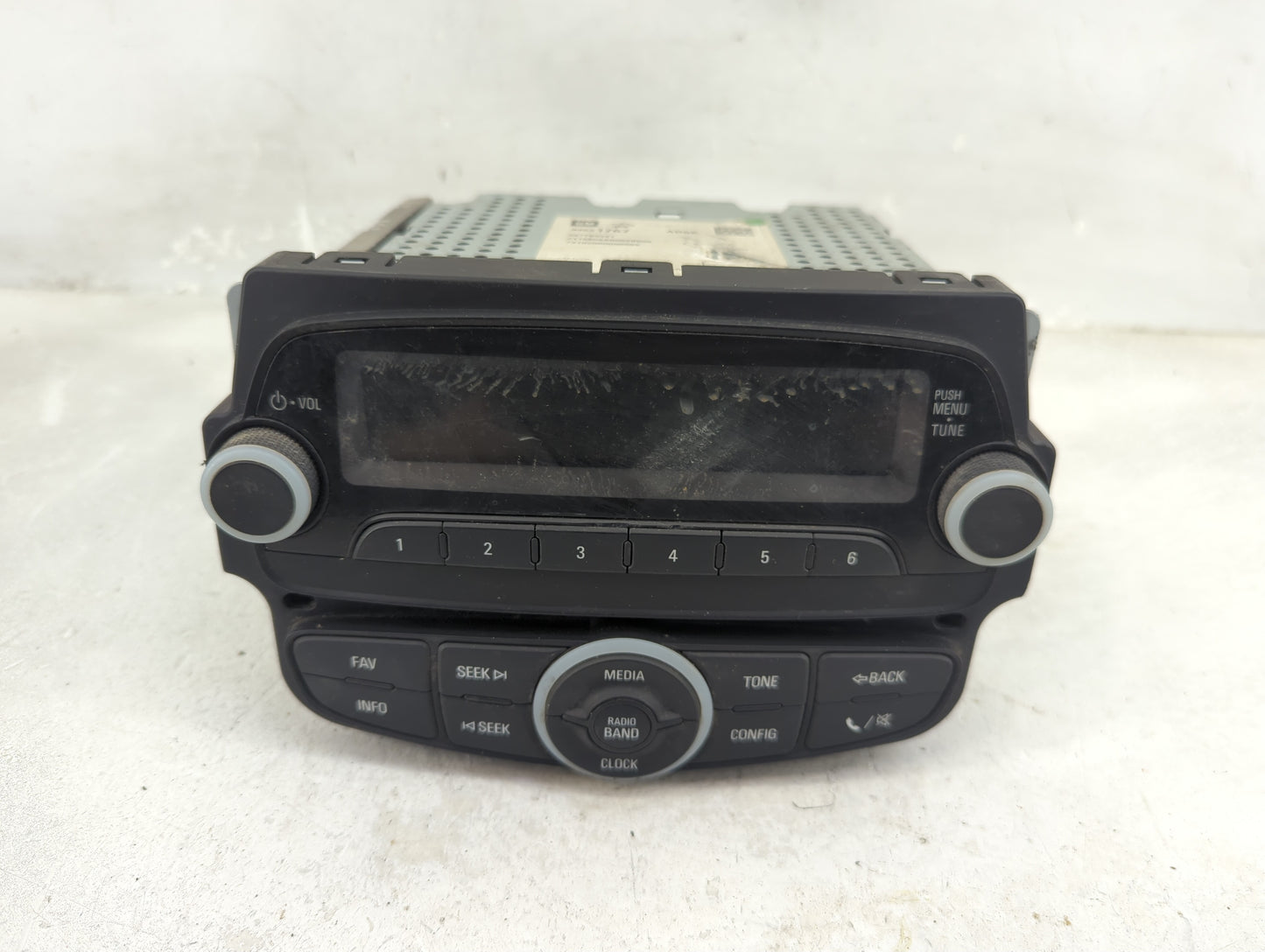 2015 Chevrolet Spark Radio AM FM Cd Player Receiver Replacement P/N:94531767 Fits OEM Used Auto Parts - Oemusedautoparts1.co