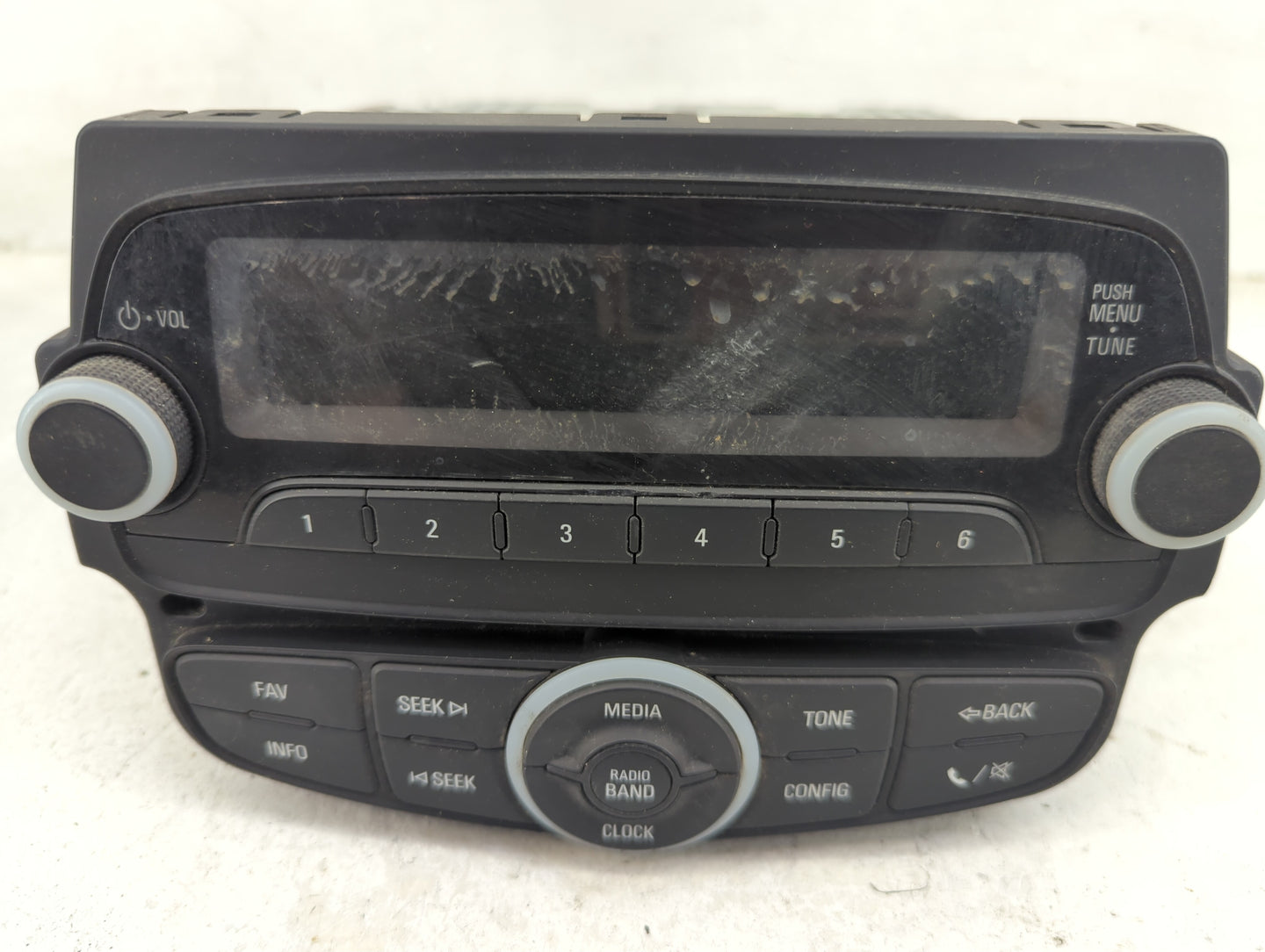 2015 Chevrolet Spark Radio AM FM Cd Player Receiver Replacement P/N:94531767 Fits OEM Used Auto Parts - Oemusedautoparts1.co