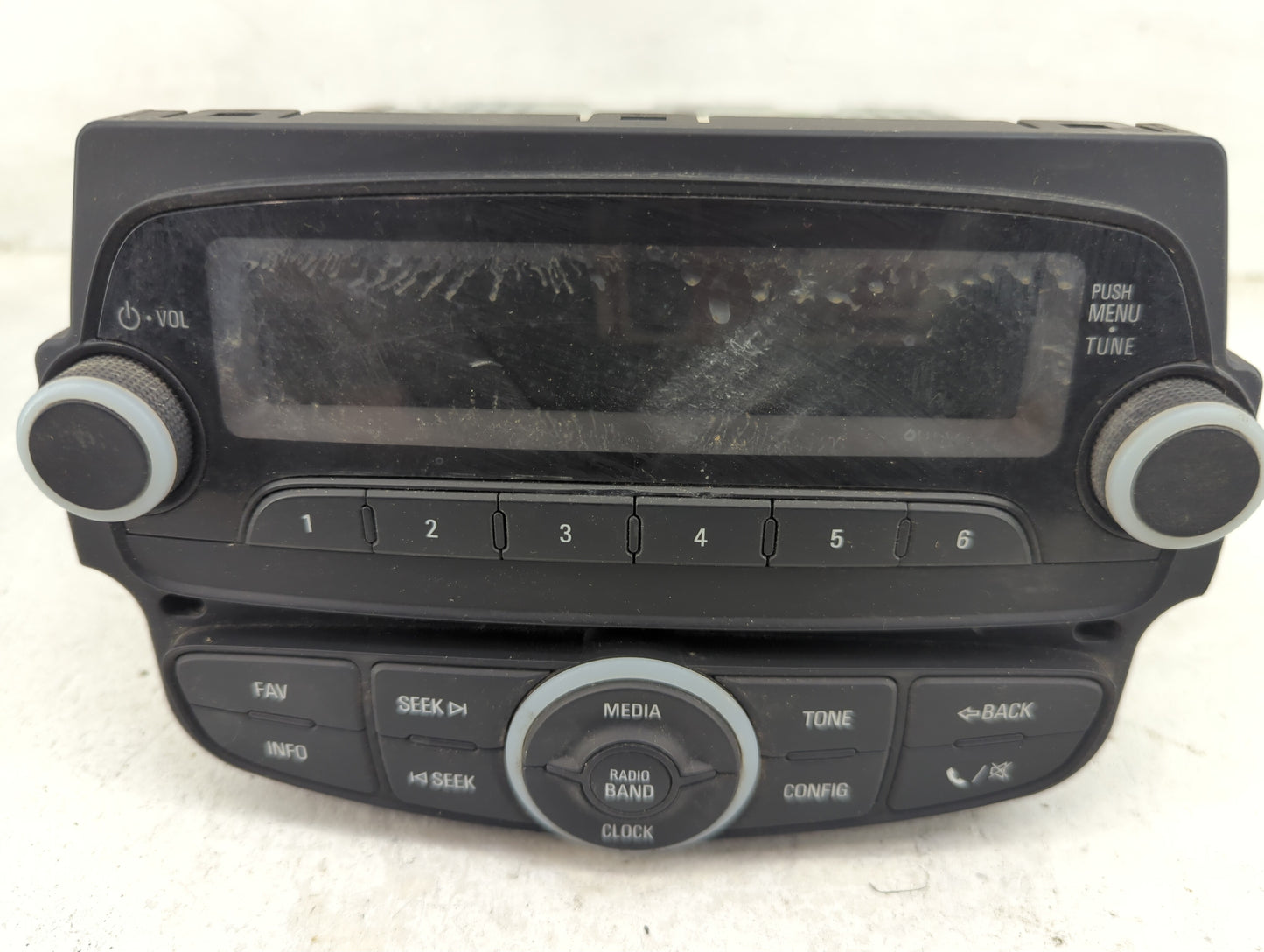 2015 Chevrolet Spark Radio AM FM Cd Player Receiver Replacement P/N:94531767 Fits OEM Used Auto Parts - Oemusedautoparts1.co