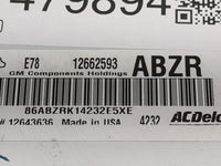 2014-2015 Chevrolet Spark PCM Engine Control Computer ECU ECM PCU OEM P/N:12662593 12643636 Fits OEM Used Auto Parts - Oemus