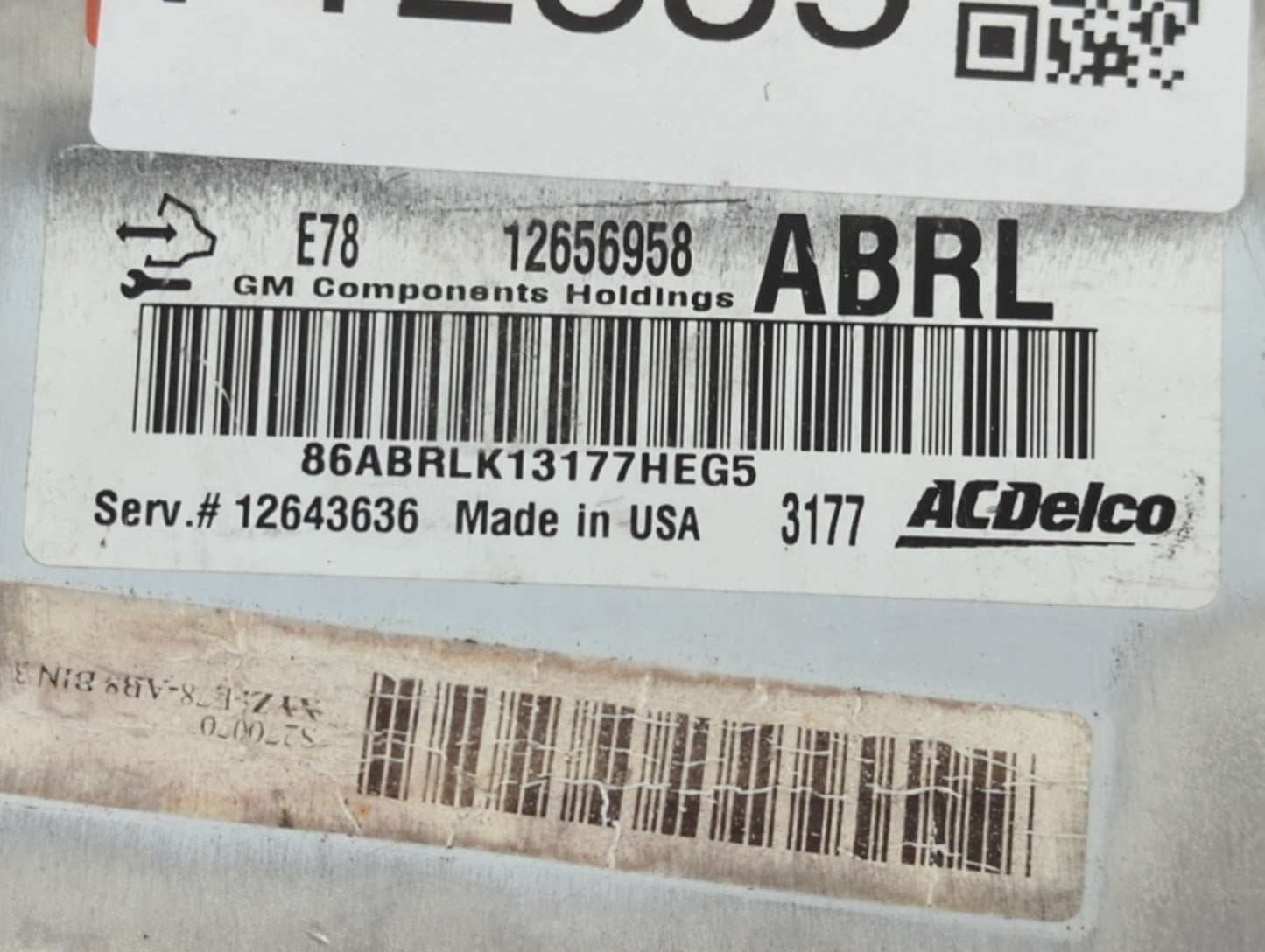 2014-2015 Chevrolet Spark PCM Engine Control Computer ECU ECM PCU OEM P/N:12656958 12643636 Fits OEM Used Auto Parts - Oemus