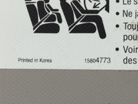 2013-2015 Chevrolet Spark Sun Visor Shade Replacement Passenger Right Mirror Fits Fits 2013 2014 2015 OEM Used Auto Parts - 