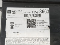 2015 Chevrolet Suburban 1500 Radio AM FM Cd Player Receiver Replacement P/N:13598663 Fits OEM Used Auto Parts - Oemusedautop