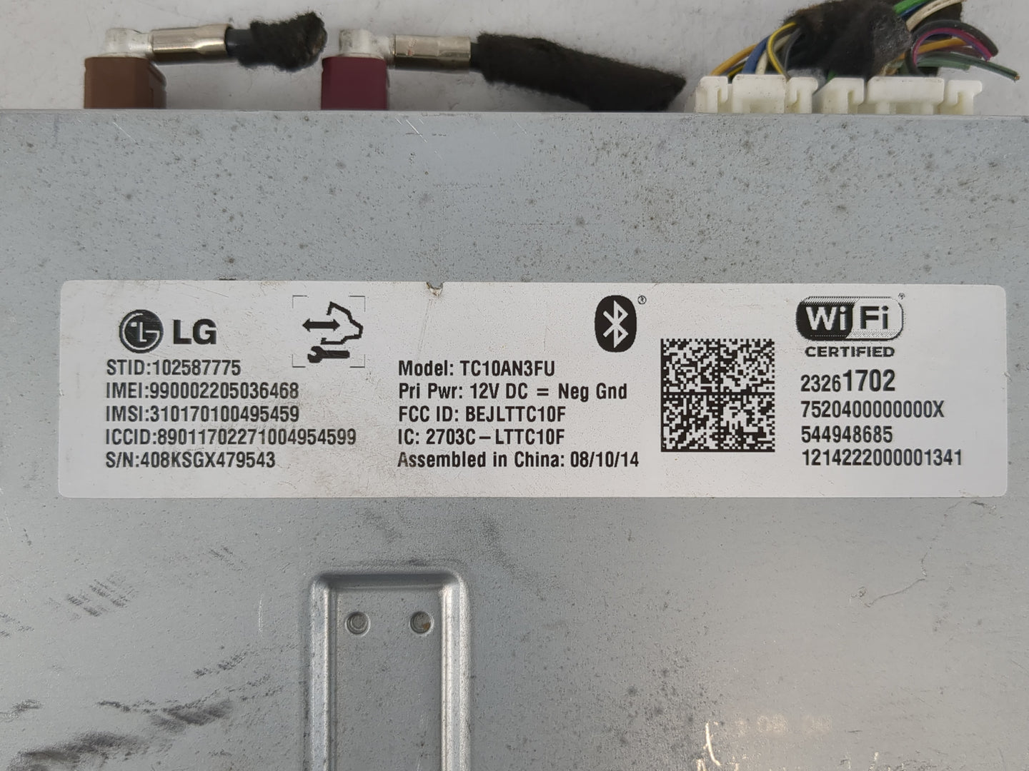 2016-2017 Chevrolet Tahoe Telematics Control Module 23261702 - Oemusedautoparts1.com