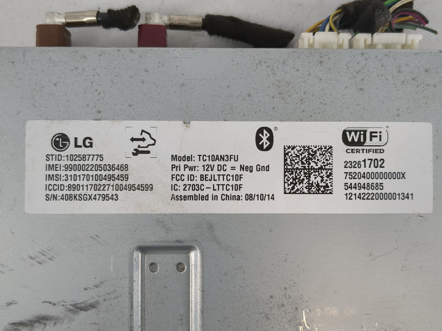 2016-2017 Chevrolet Tahoe Telematics Control Module 23261702 - Oemusedautoparts1.com