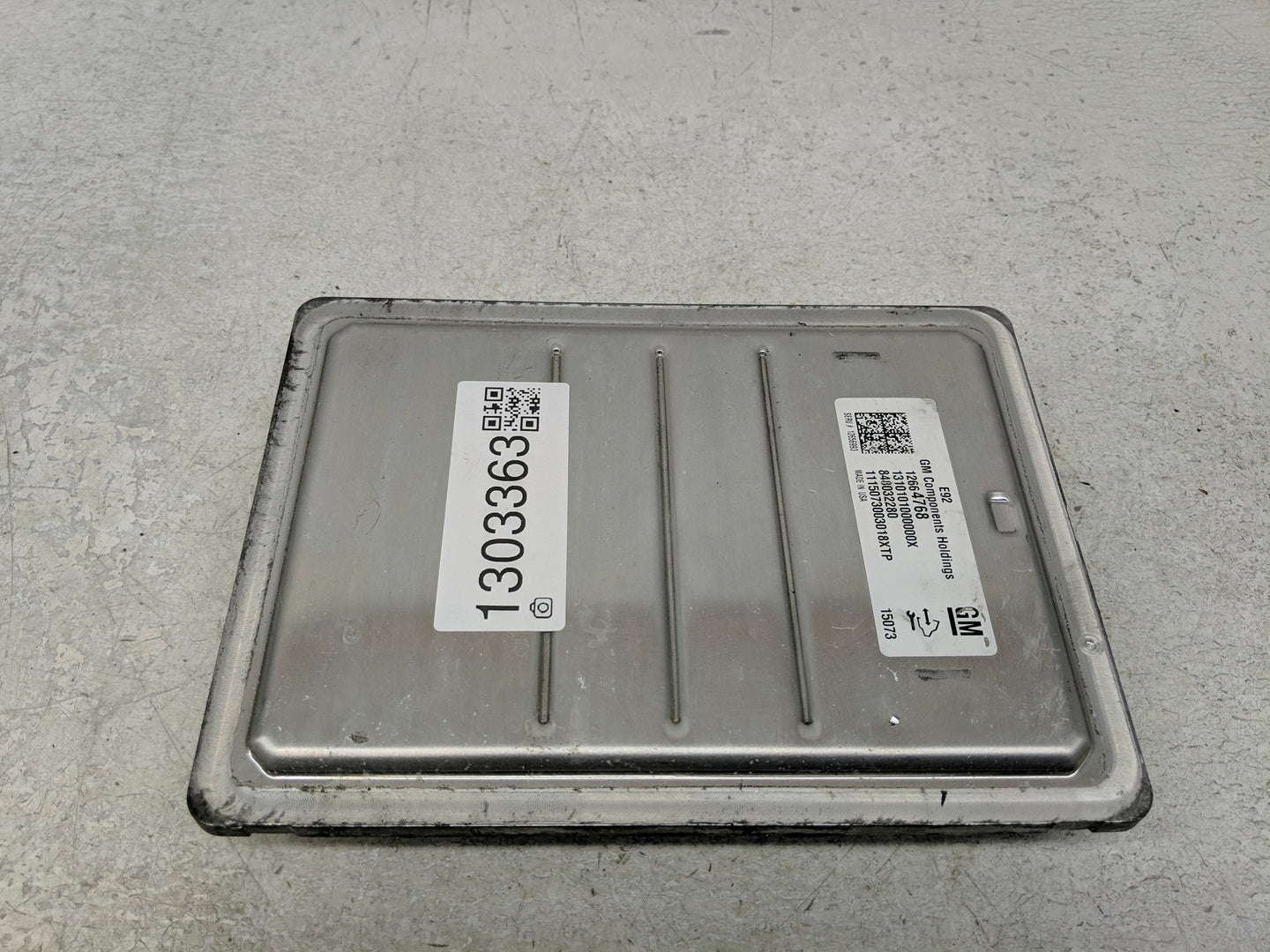 2015-2016 Chevrolet Tahoe PCM Engine Control Computer ECU ECM PCU OEM P/N:848032280 12664768 Fits Fits 2014 2015 2016 OEM Us
