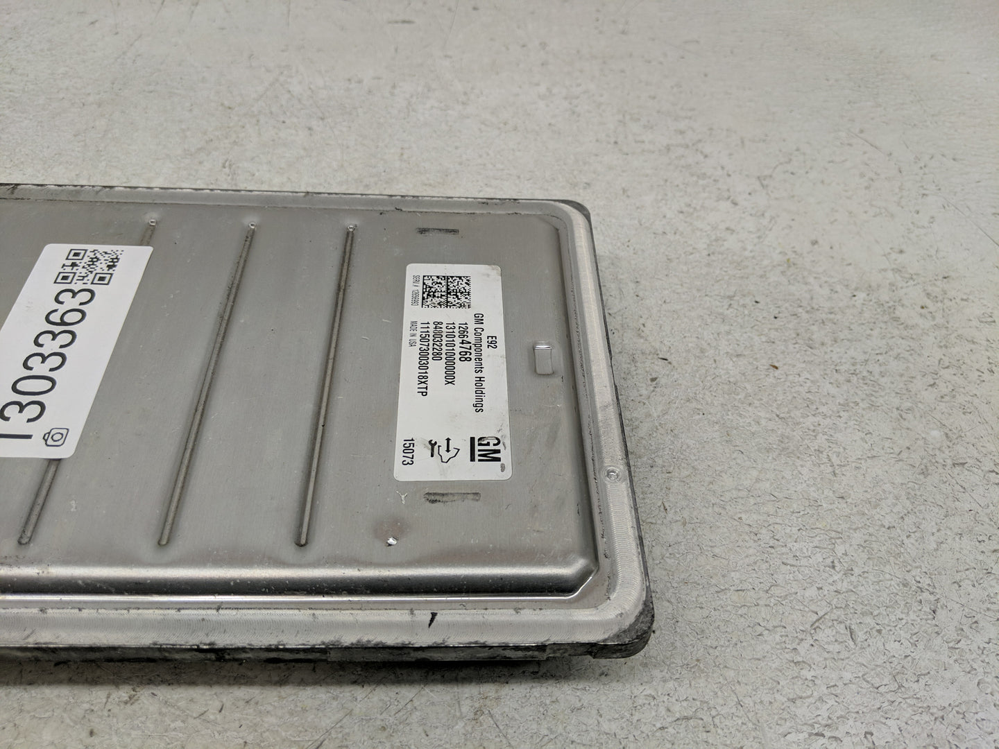 2015-2016 Chevrolet Tahoe PCM Engine Control Computer ECU ECM PCU OEM P/N:848032280 12664768 Fits Fits 2014 2015 2016 OEM Us