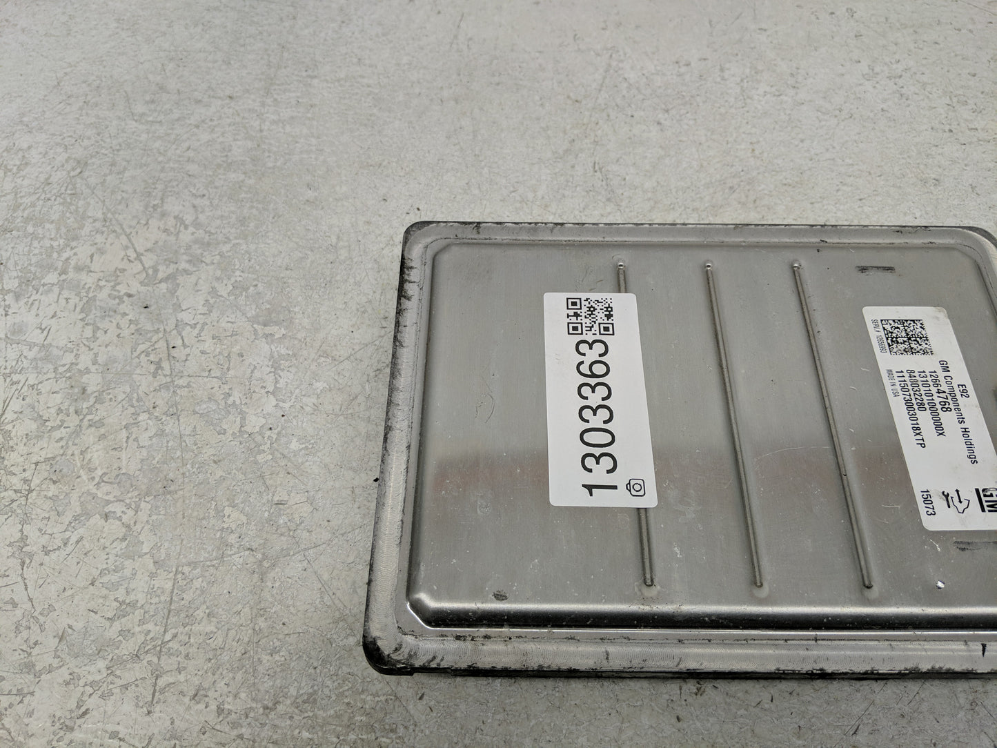 2015-2016 Chevrolet Tahoe PCM Engine Control Computer ECU ECM PCU OEM P/N:848032280 12664768 Fits Fits 2014 2015 2016 OEM Us