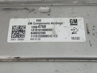 2015-2016 Chevrolet Tahoe PCM Engine Control Computer ECU ECM PCU OEM P/N:848032280 12664768 Fits Fits 2014 2015 2016 OEM Us