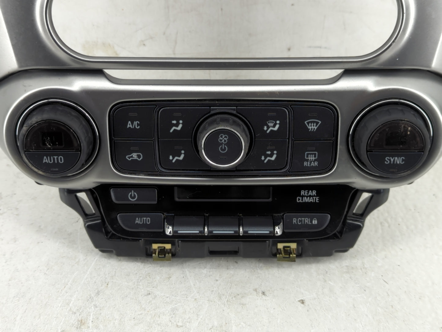 2017-2020 Chevrolet Tahoe Climate Control Module Temperature AC/Heater Replacement P/N:23251607 84258727 Fits OEM Used Auto 