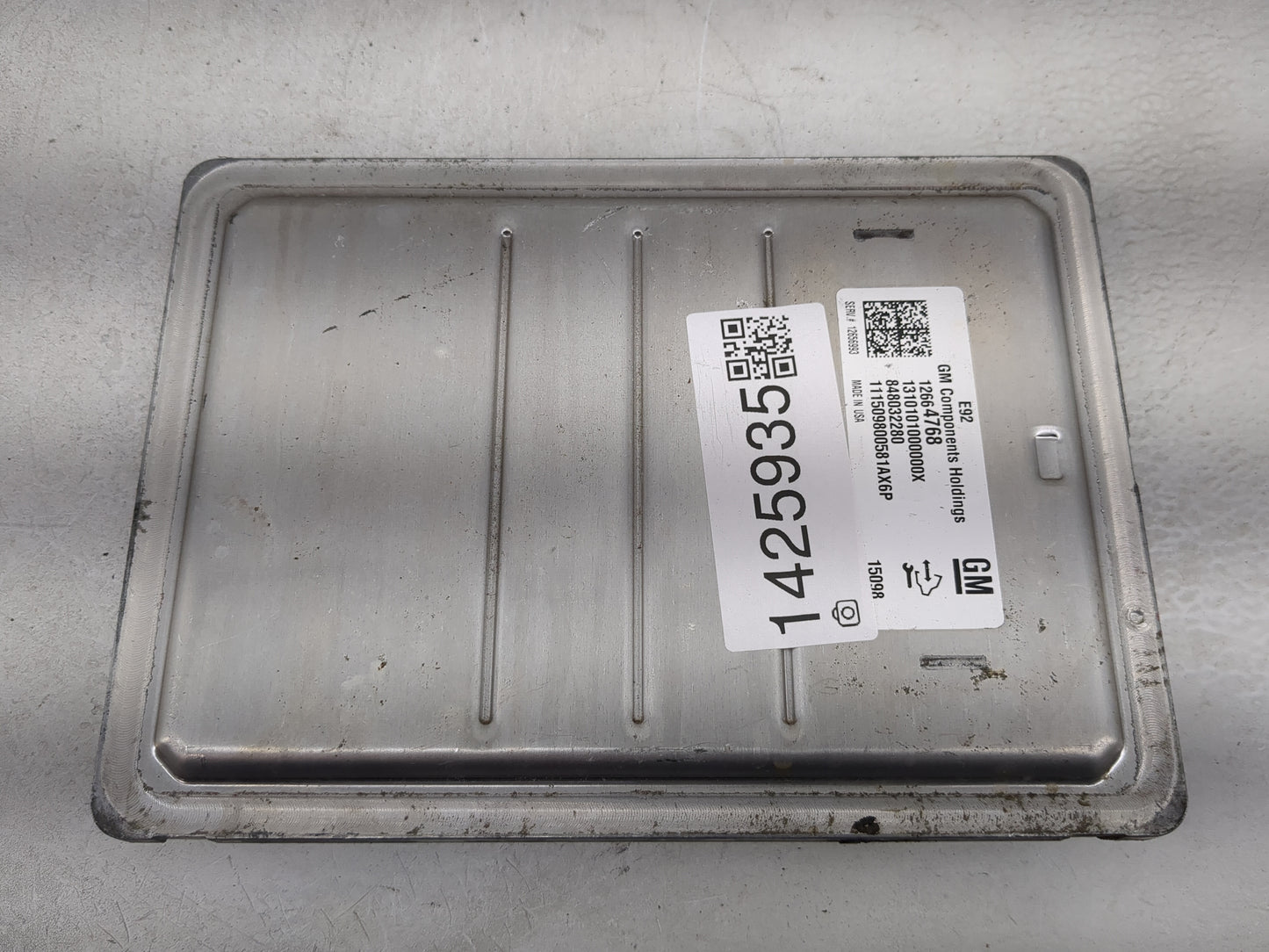 2015-2016 Chevrolet Tahoe PCM Engine Control Computer ECU ECM PCU OEM P/N:12664768 13101010000000X Fits Fits 2014 2015 2016 