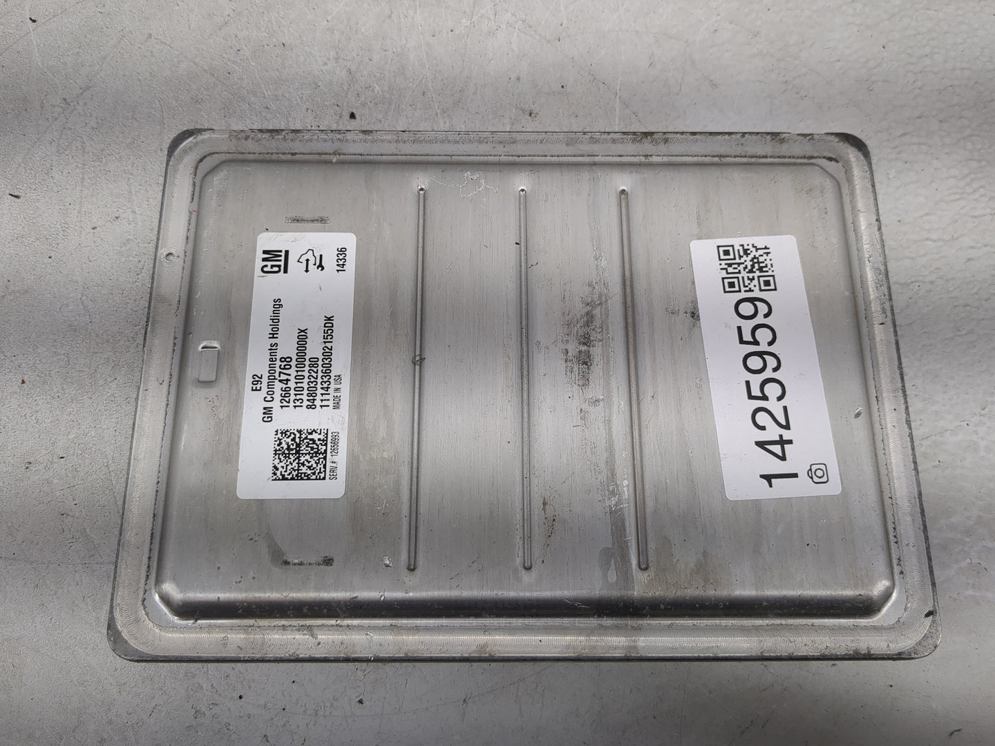2015-2016 Chevrolet Tahoe PCM Engine Control Computer ECU ECM PCU OEM P/N:12664768 12656993 Fits Fits 2014 2015 2016 OEM Use