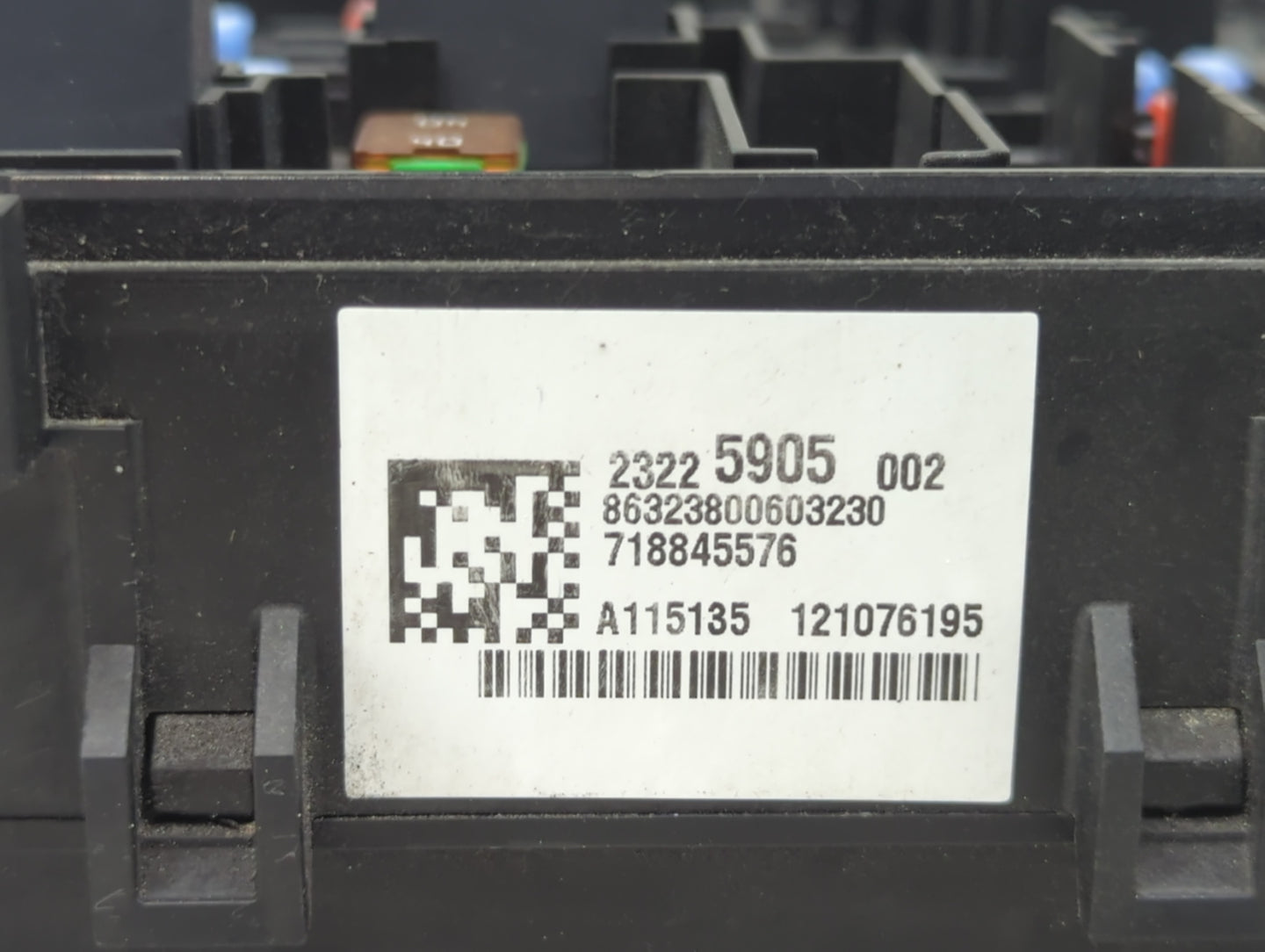2015-2020 Chevrolet Tahoe Fusebox Fuse Box Panel Relay Module P/N:23225905 86323800603230 Fits Fits 2015 2016 2017 2018 2019