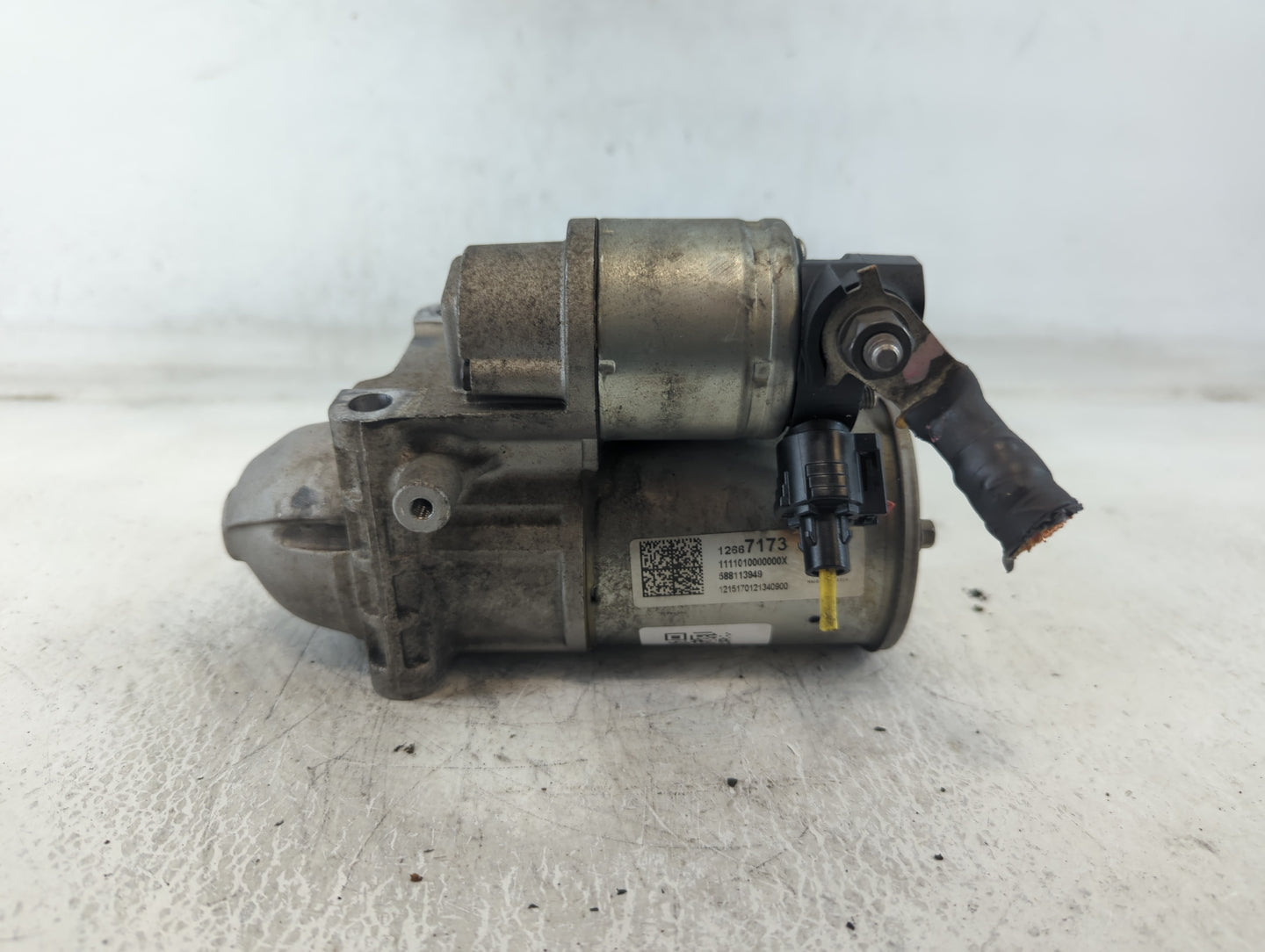 2015-2020 Chevrolet Tahoe Car Starter Motor Solenoid OEM P/N:12687173 Fits Fits 2014 2015 2016 2017 2018 2019 2020 OEM Used 