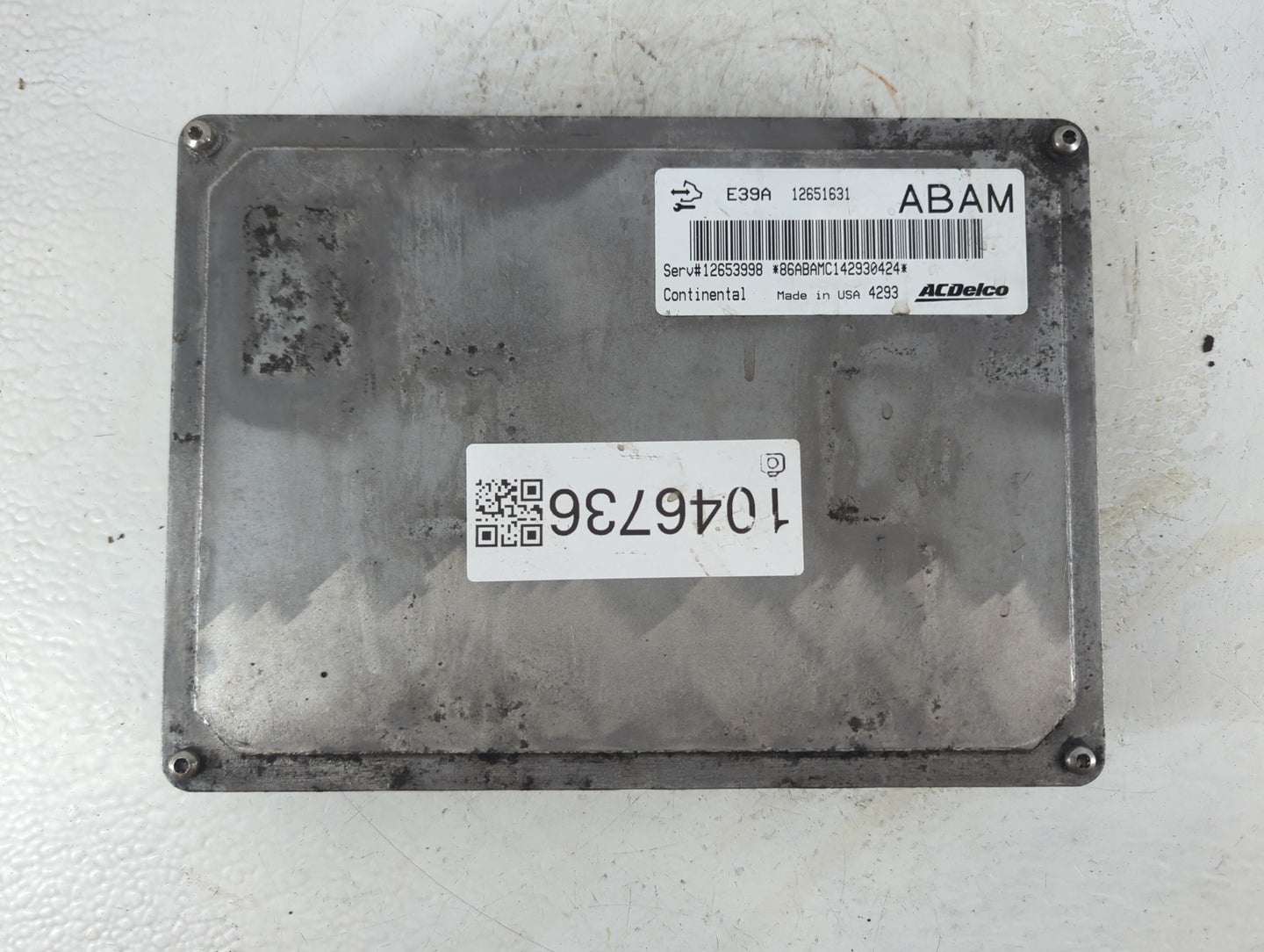 2013-2016 Chevrolet Traverse PCM Engine Control Computer ECU ECM PCU OEM P/N:12651631 E39A Fits Fits 2013 2014 2015 2016 OEM