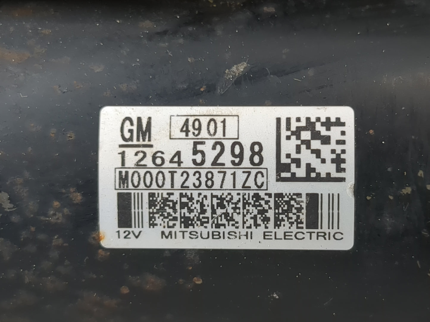 2015 Chevrolet Traverse Car Starter Motor Solenoid OEM P/N:M000T23871ZC 12645298 Fits OEM Used Auto Parts - Oemusedautoparts