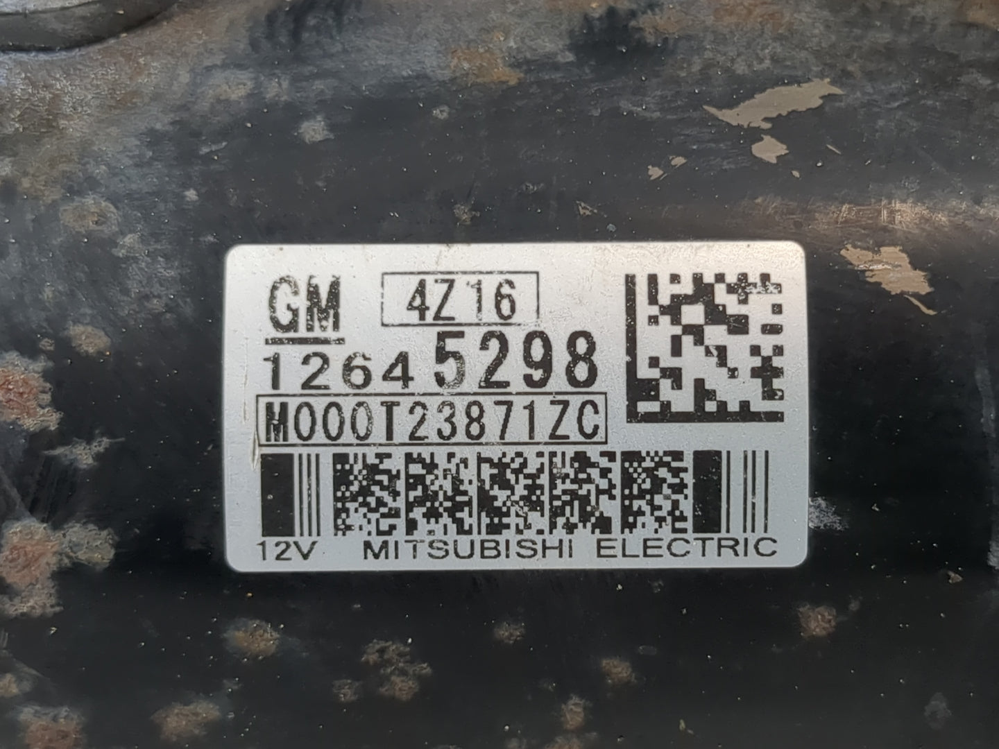 2015 Chevrolet Traverse Car Starter Motor Solenoid OEM P/N:12645298 Fits OEM Used Auto Parts - Oemusedautoparts1.com
