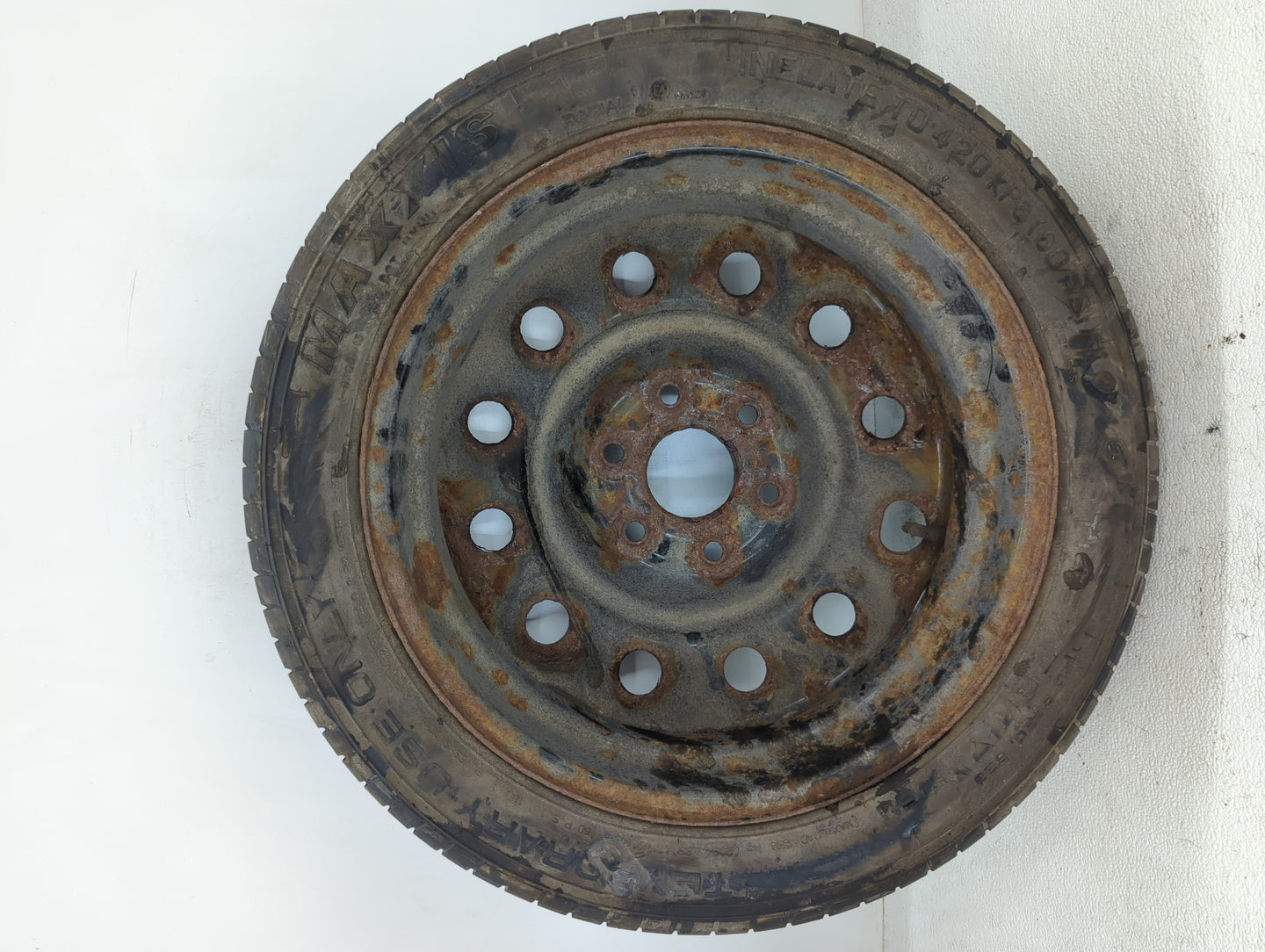 2015-2017 Chevrolet Traverse Spare Donut Tire Wheel Rim Oem - Oemusedautoparts1.com