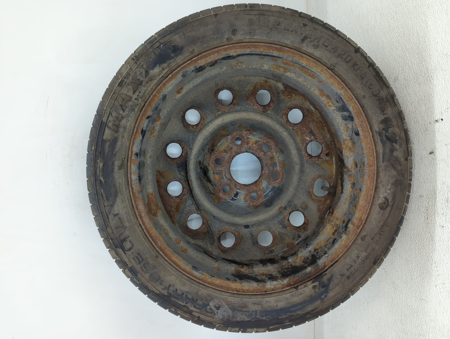 2015-2017 Chevrolet Traverse Spare Donut Tire Wheel Rim Oem - Oemusedautoparts1.com