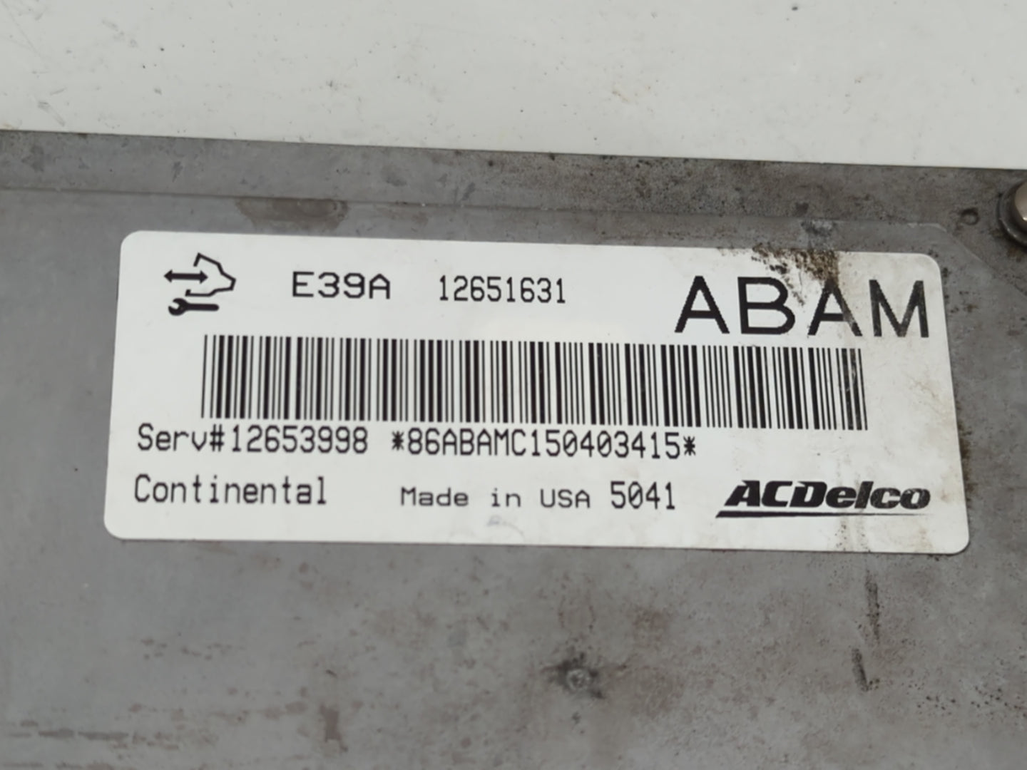 2013-2016 Chevrolet Traverse PCM Engine Control Computer ECU ECM PCU OEM P/N:12651631 Fits Fits 2013 2014 2015 2016 OEM Used