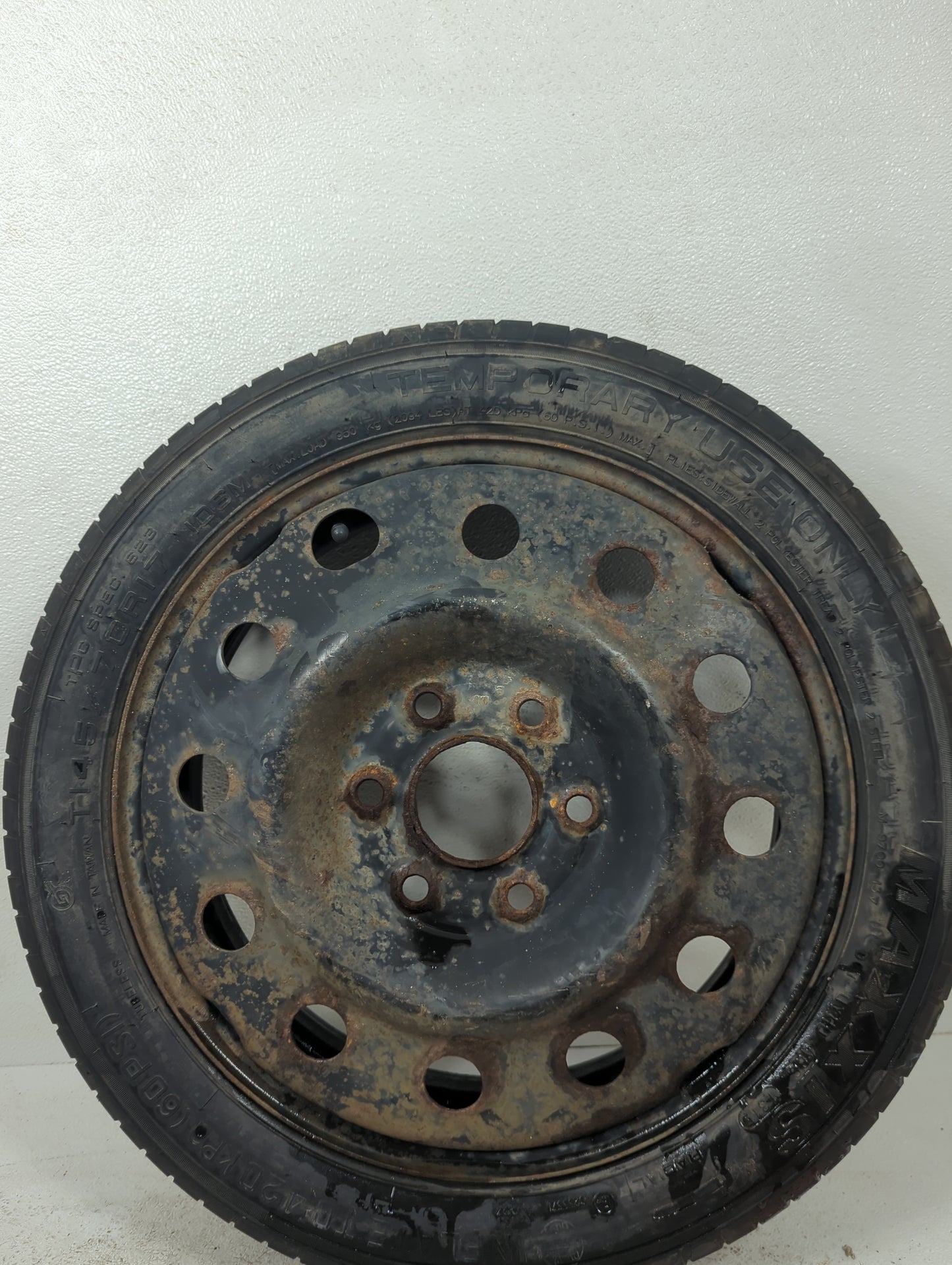 2015-2017 Chevrolet Traverse Spare Donut Tire Wheel Rim Oem 1145708 - Oemusedautoparts1.com