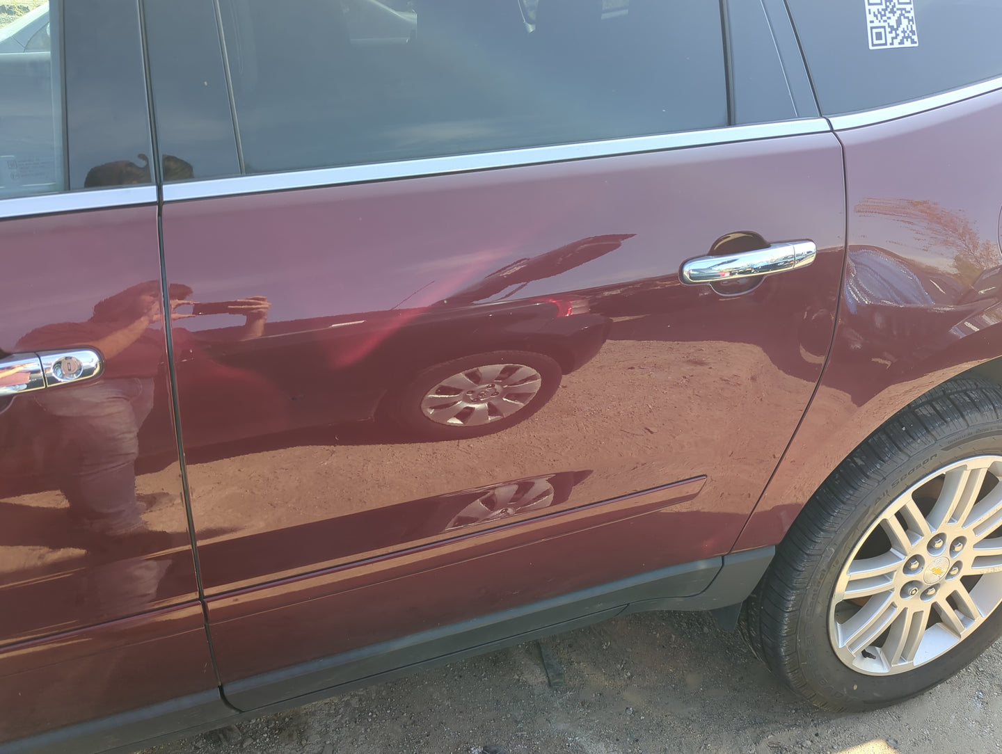 2015 Chevrolet Traverse Driver Rear Door Oem - Oemusedautoparts1.com