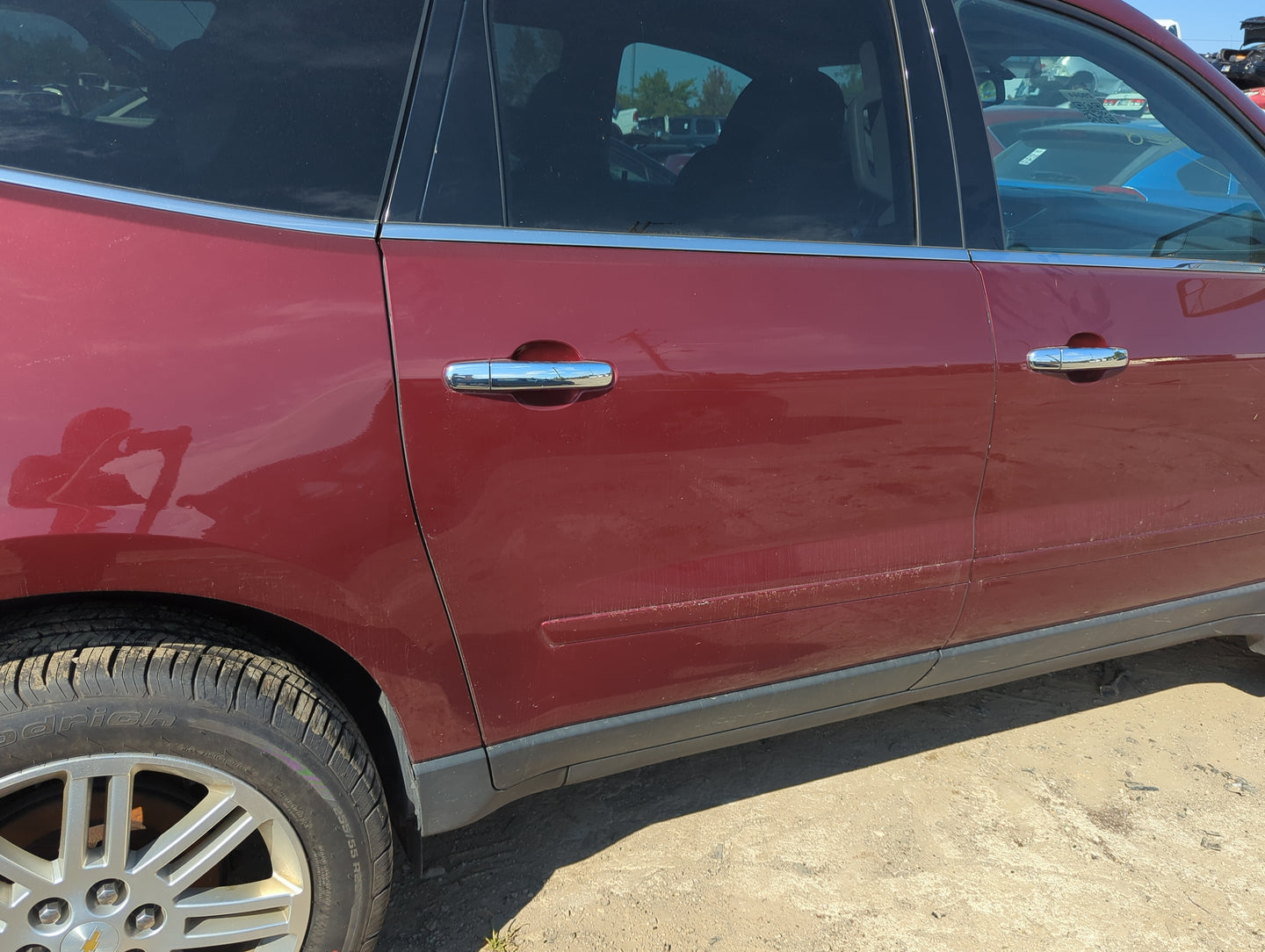 2015 Chevrolet Traverse Passenger Rear Door Oem - Oemusedautoparts1.com