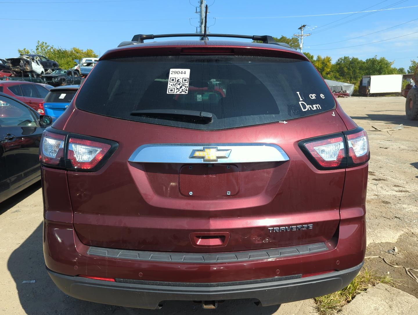 2013-2017 Chevrolet Traverse Rear Bumper Assembly Oem - Oemusedautoparts1.com