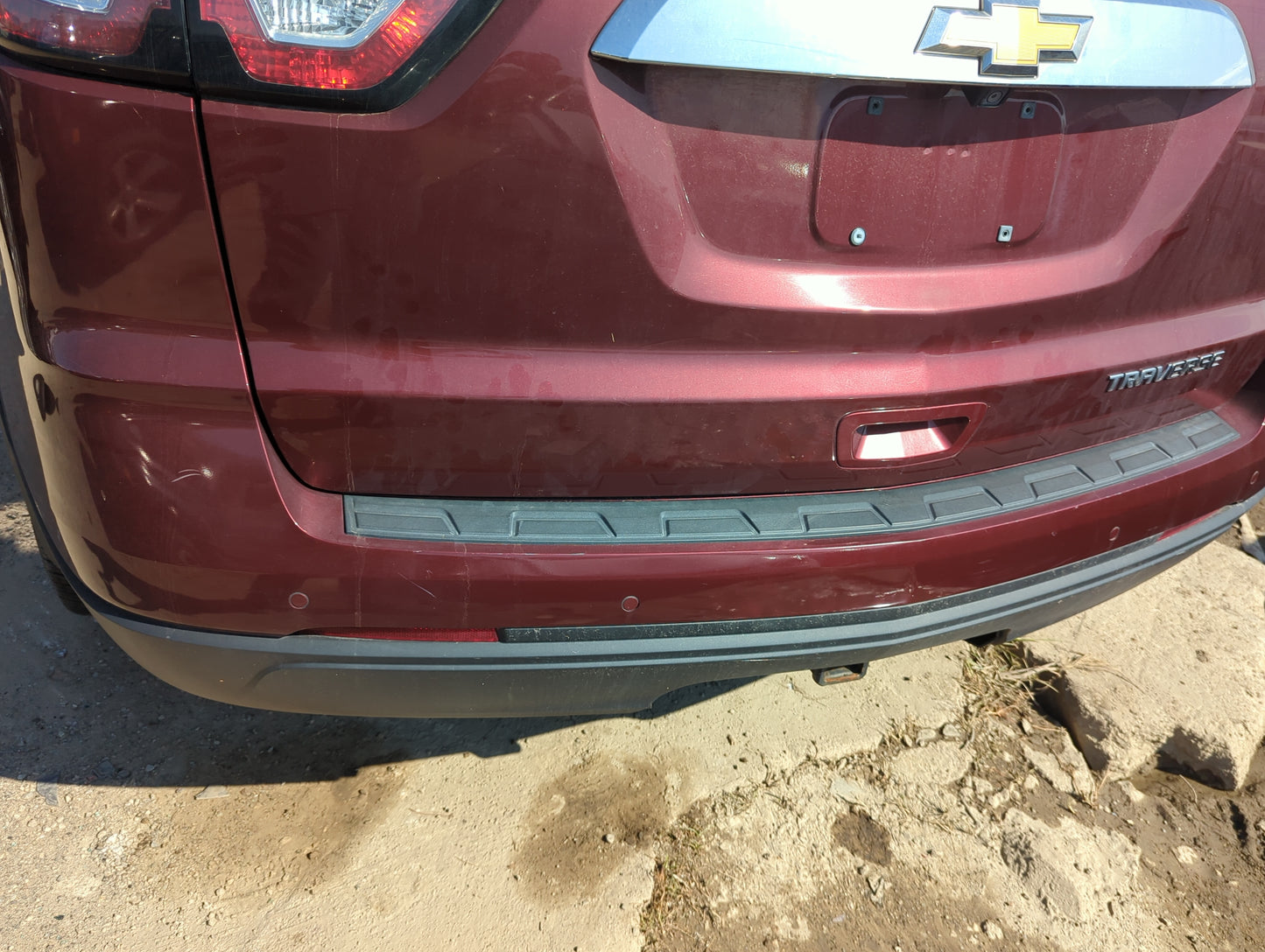 2013-2017 Chevrolet Traverse Rear Bumper Assembly Oem - Oemusedautoparts1.com