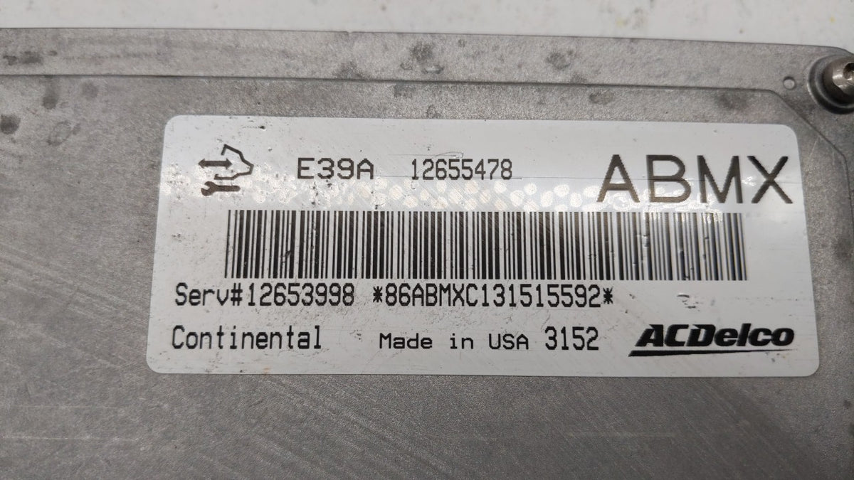 2013-2016 Chevrolet Traverse PCM Engine Control Computer ECU ECM PCU OEM P/N:12653998 Fits 2013 2014 2015 2016 OEM Used Auto