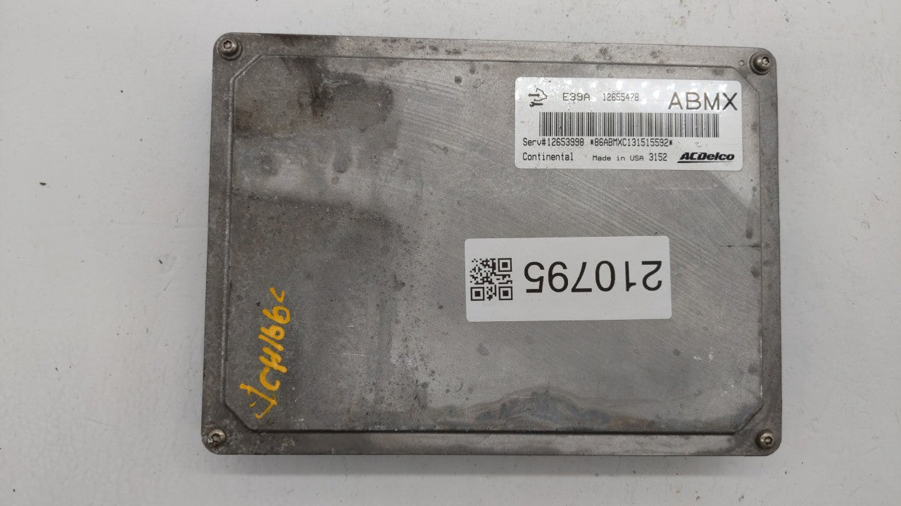2013-2016 Chevrolet Traverse PCM Engine Control Computer ECU ECM PCU OEM P/N:12653998 Fits Fits 2013 2014 2015 2016 OEM Used