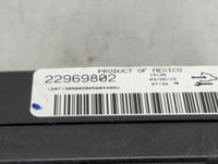 2013-2017 Chevrolet Traverse Climate Control Module Temperature AC/Heater Replacement P/N:22969802 Fits OEM Used Auto Parts 