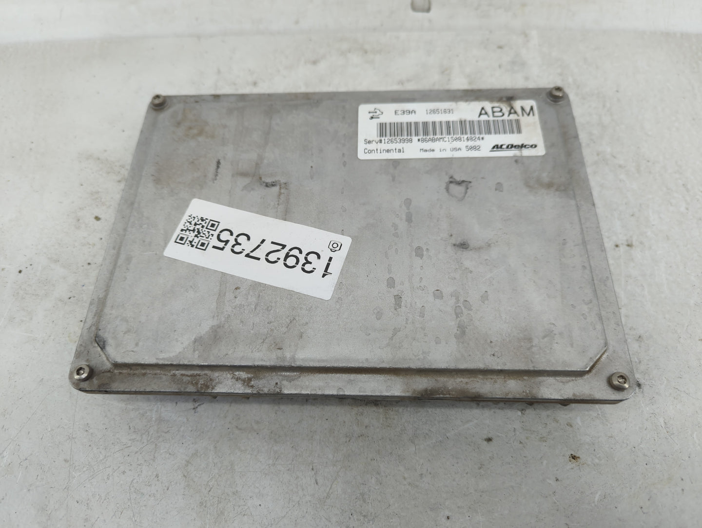 2013-2016 Chevrolet Traverse PCM Engine Control Computer ECU ECM PCU OEM P/N:E39A-12651631 Fits Fits 2013 2014 2015 2016 OEM