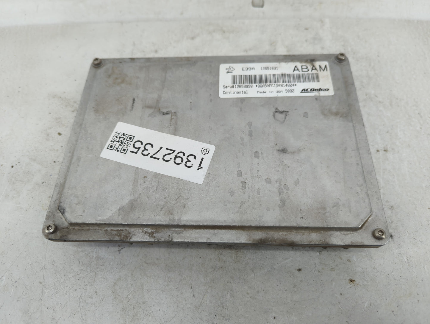 2013-2016 Chevrolet Traverse PCM Engine Control Computer ECU ECM PCU OEM P/N:E39A-12651631 Fits Fits 2013 2014 2015 2016 OEM